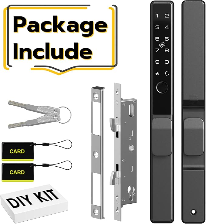 Sliding Door Lock, Smart Door Lock - Image 9