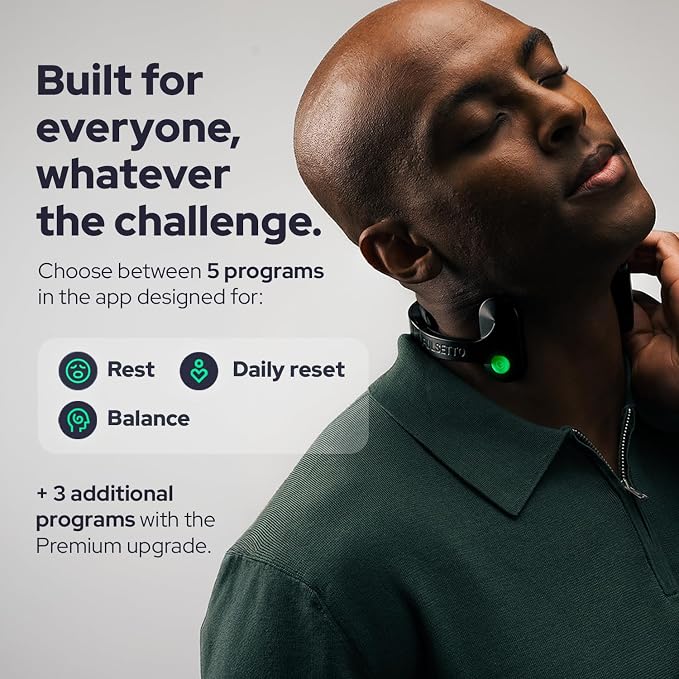 Pulsetto FIT Wellness Wearable – Relaxation, Sleep & Daily Wellness Support - Image 8
