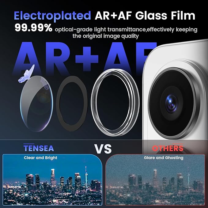 Tensea (3+2PCS Compatible with Samsung Galaxy S26 Ultra Camera Lens Protector - Image 3
