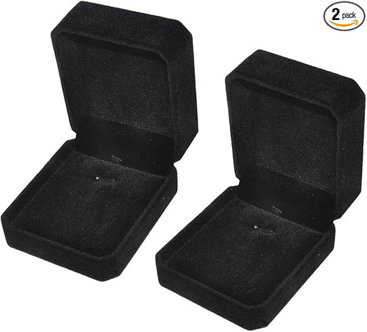 2Pcs Classic Velvet Necklace Box by iSuperb