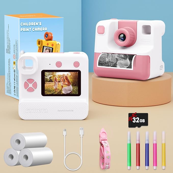Kids Camera Instant Print, Christmas Birthday Gifts - Image 7