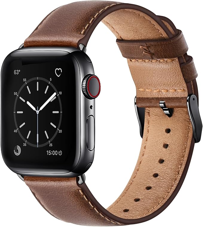 SUNFWR Leather Bands Compatible by SUNFWR