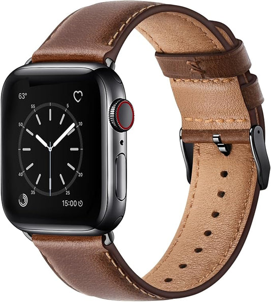 SUNFWR Leather Bands Compatible by SUNFWR