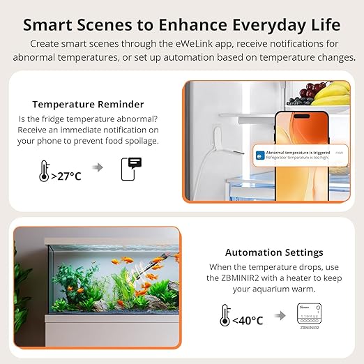 SONOFF SNZB-02LD Zigbee Waterproof Temperature Sensor - Image 7