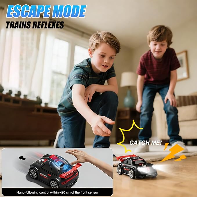 Mini RC Car with Camera, 2.4" Screen FPV Remote Control Car with 8G Card - Image 6