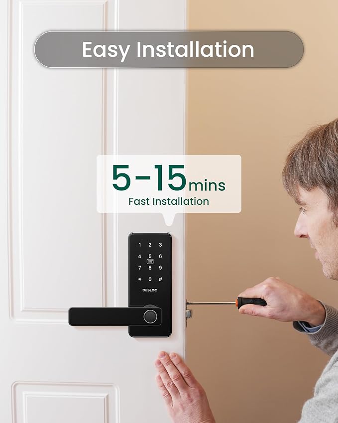 DESLOC B200L Fingerprint Smart Lock - Image 7