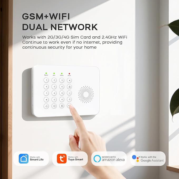 Home Security Syste, 17-Piece WiFi+GSM/4G Security Systems - Image 6