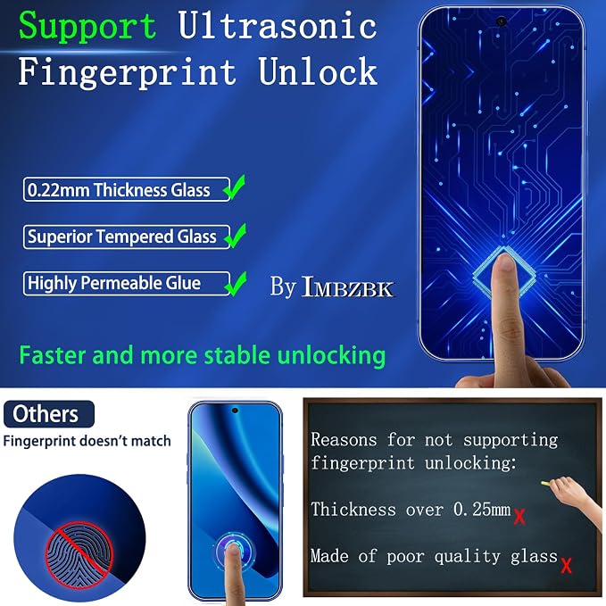 IMBZBK 3 Pack Screen Protector for Google Pixel 10a Accessories, Case Friendly - Image 5