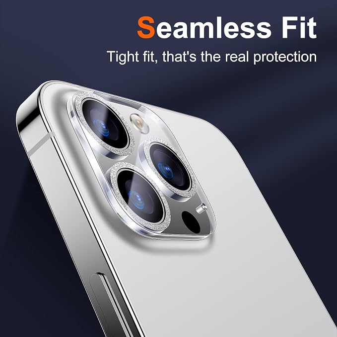 UniqueMe 3 Pack Compatible for iPhone 14 Pro Max/iPhone 14 Pro Camera Lens - Image 8