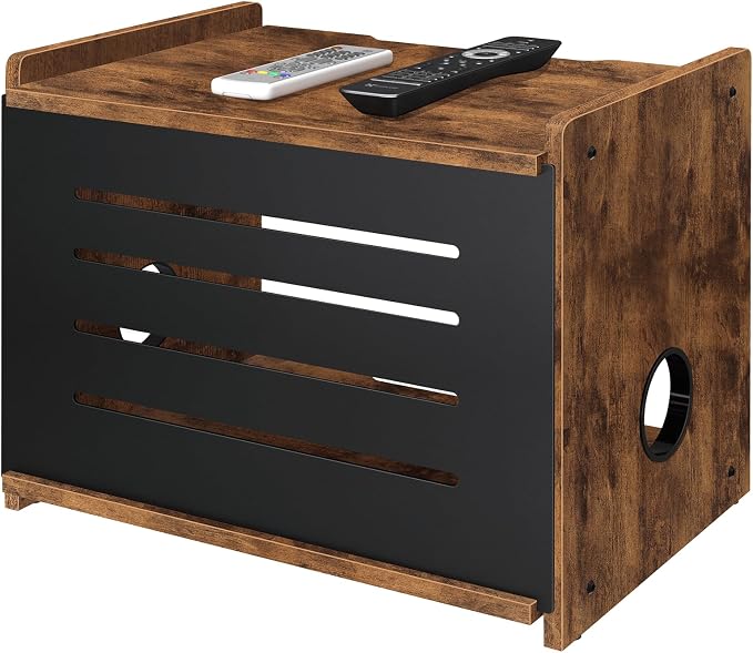 Homode Router Shelf, Wood Wifi Box Hider, Projector Shelf Stand, Router Modem by Homode