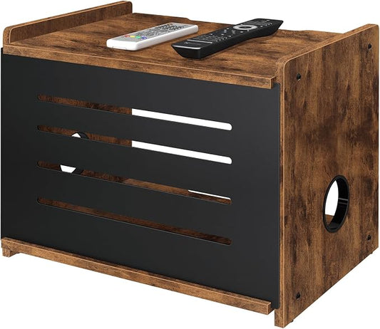 Homode Router Shelf, Wood Wifi Box Hider, Projector Shelf Stand, Router Modem by Homode