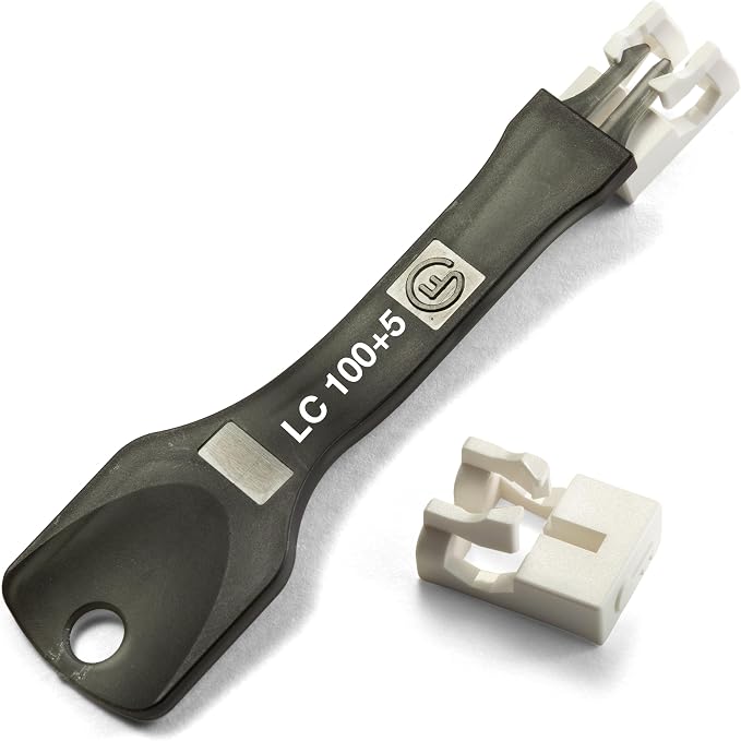 NTW NL-LCPBK100-WH Net-Lock Locking LC Port/Dust Blocker by NTW
