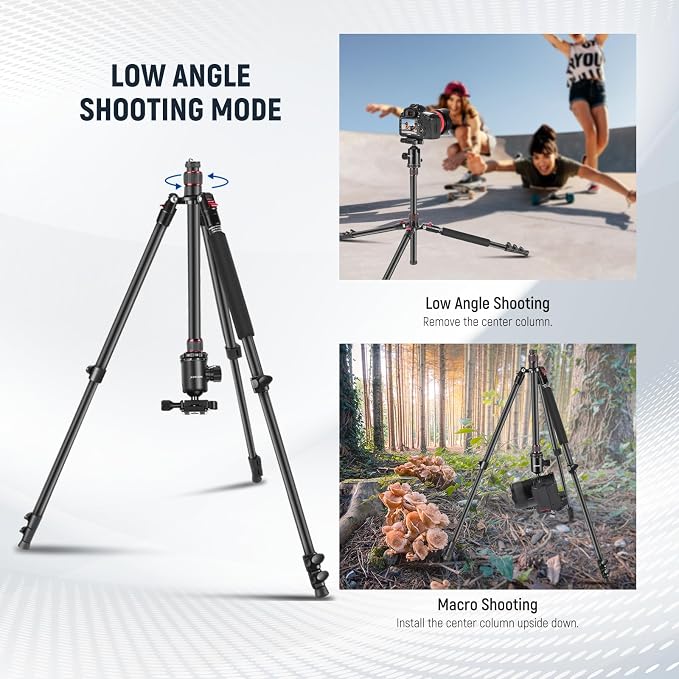 NEEWER 77" Camera Tripod Monopod - Image 5