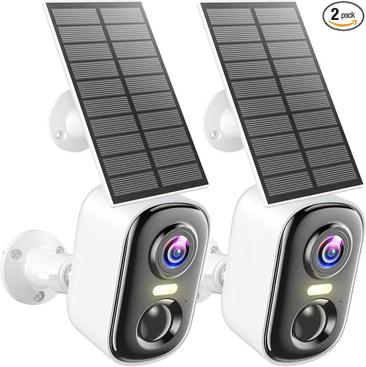 MISECU 2K Solar Camera Outdoor Wireless, WiFi Cameras by MISECUSecurityCamera