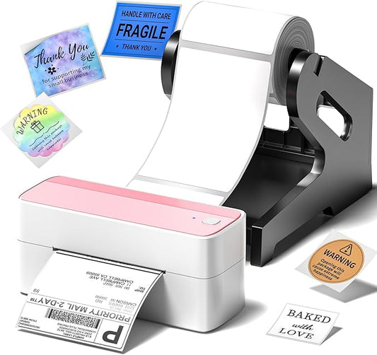 Phomemo Bluetooth Thermal Label Printer, 241BT 4X6 Wireless Shipping Label by Phomemo