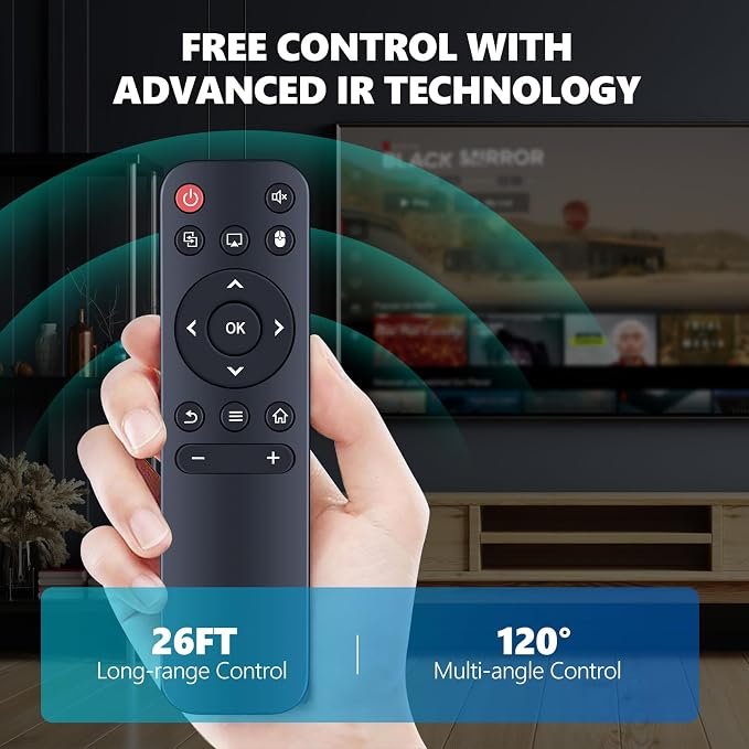 Replaced for Mini Projector HY300 HY300Pro Remote Control, for Magcubic HY300Pro - Image 5