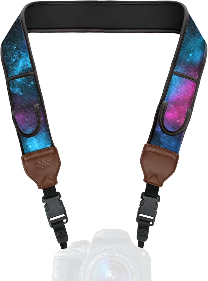 USA Gear TrueSHOT Camera Strap Neoprene Camera Straps by USAGEAR
