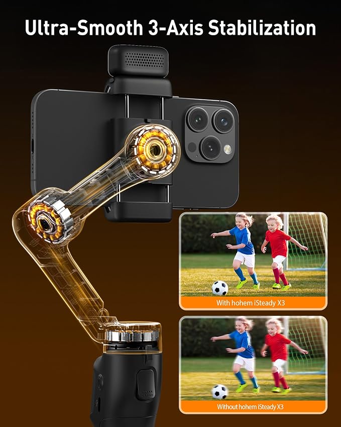 hohem iSteady X3 Upgraded New Gimbal Stabilizer - Image 2