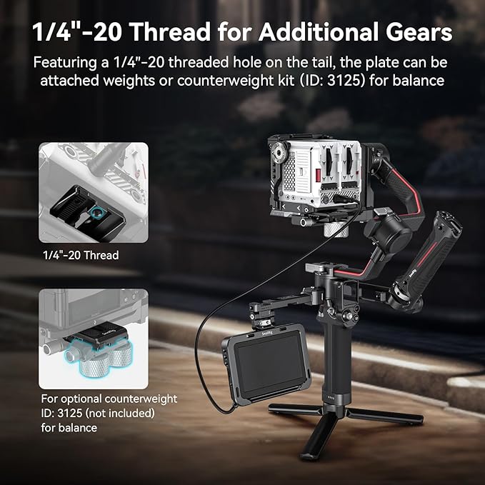 SmallRig 5" Quick Release Plate - Image 5