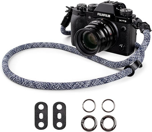 VOVMOEYA Nylon Braided Camera Rope Strap, Camera Neck Shoulder Strap by VOVMOEYA