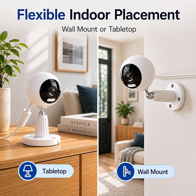 Cameras for Home Security, 3MP Indoor Camera - Image 6