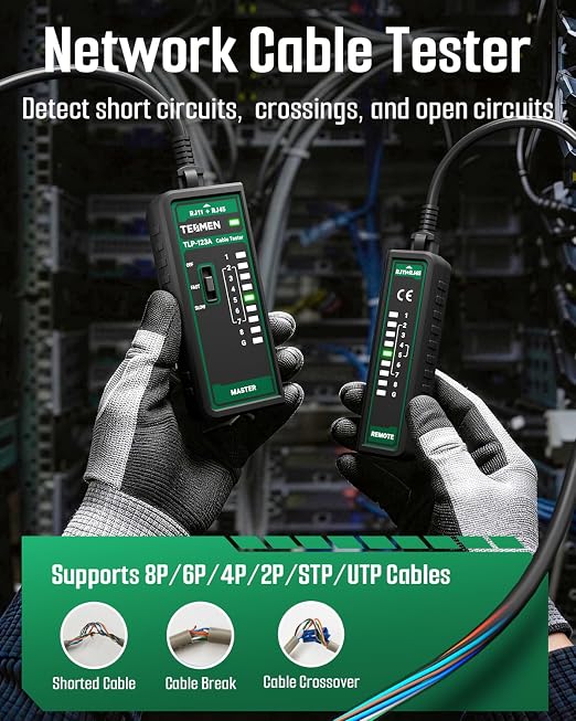 TESMEN TLP-123A Network Cable Tester - Image 2