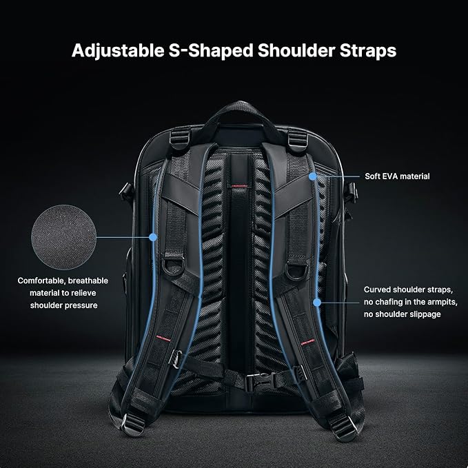 UURig ULANZI BP09 Traker Camera Backpack • 22L • Versatile Camera Travel Bag • - Image 8
