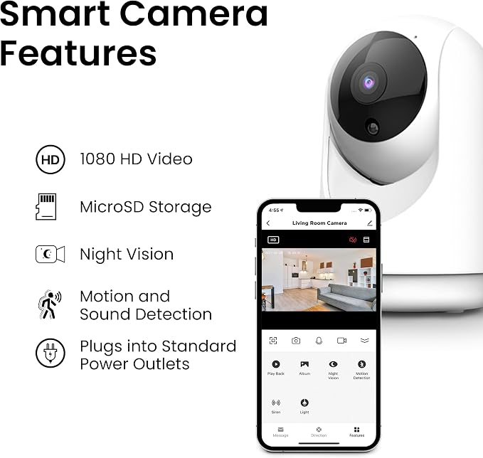 Feit Electric Indoor Security Camera - Image 5