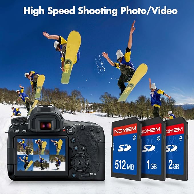 SD Card 2GB +1GB + 512MB, Class 4 Flash Memory Card 2G SLC Standard Secure - Image 3