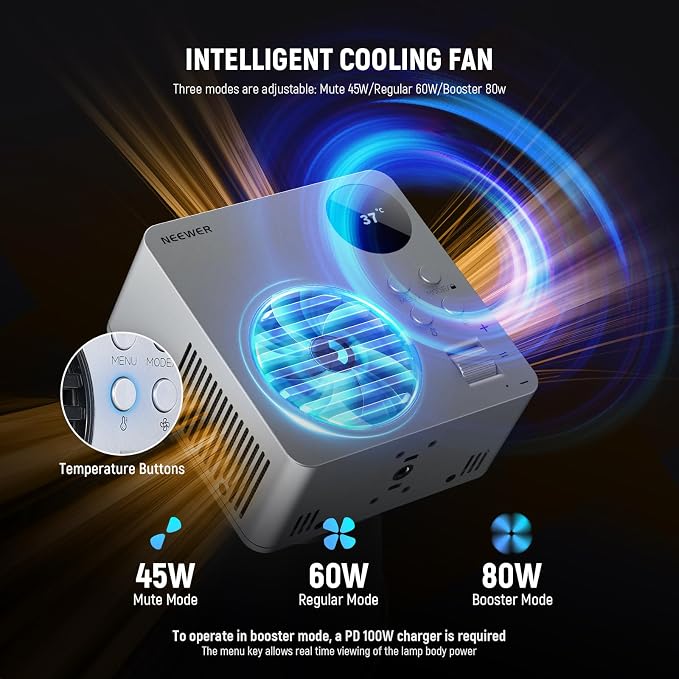 NEEWER HB80C RGBWW LED Video Light - Image 5