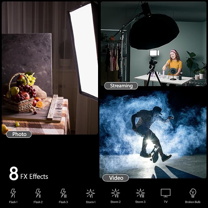 Godox SL60IID LED Video Light Kit, 70W x2 Daylight Continuous Lighting - Image 4