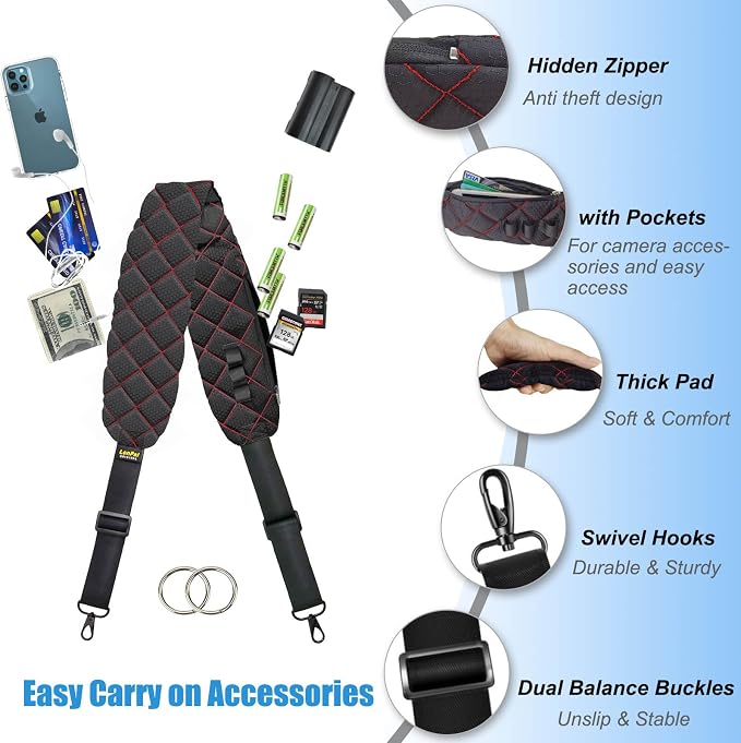 Ultra Comfortable Camera Strap - Image 2