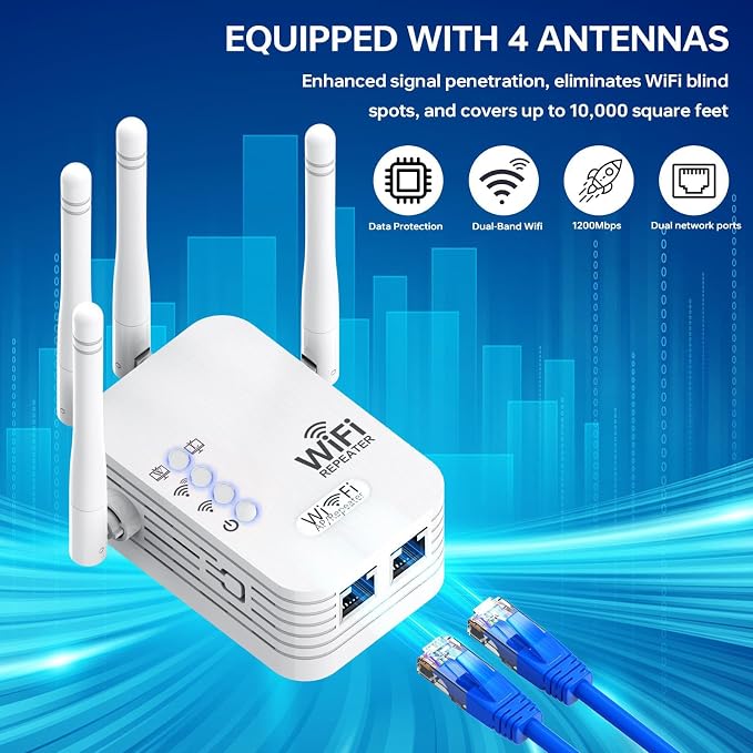 WiFi Extender, WiFi Extenders Signal Booster - Image 2
