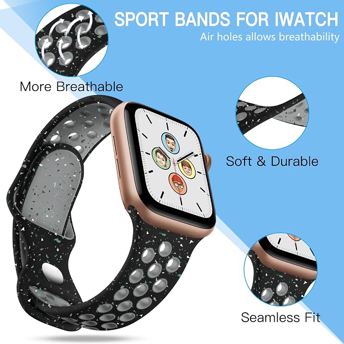 Adorve 4 Pack Sport Bands Compatible - Image 9