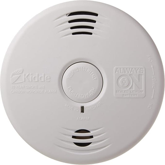 Kidde Smoke & Carbon Monoxide Detector, 10-Year Battery, Voice Alerts by Kidde