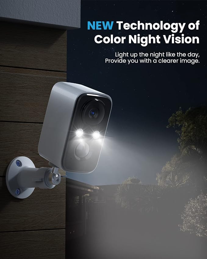 Solar Panel Security Cameras Wireless Outdoor - Image 3