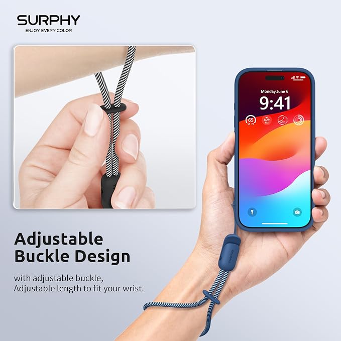 SURPHY 2 Pack Phone Lanyard for Cellphone Case, Phone Wrist Strap for Case - Image 3