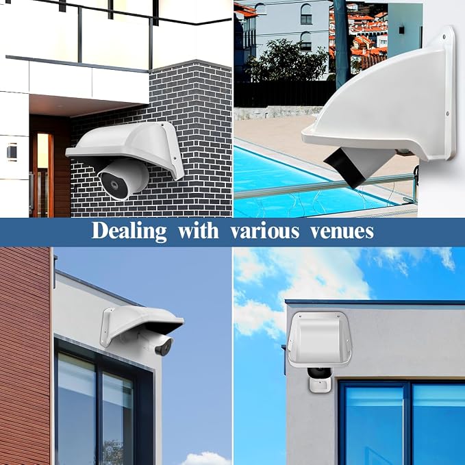 OOSSXX Universal Security Camera Sun Rain Cover Shield Cover Shield - Image 6