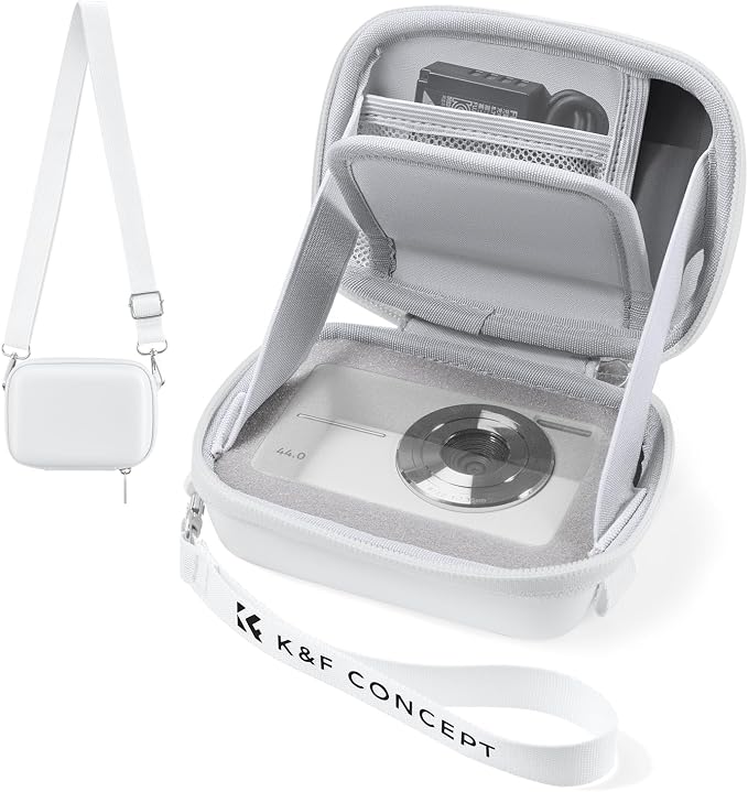K&F CONCEPT Carrying Case for Digital Camera, Small Hard Shell Protective Case by KFCONCEPT