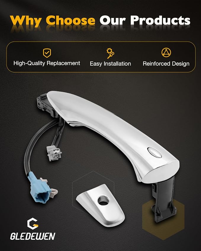 Driver Door Handle, Compatible - Image 5