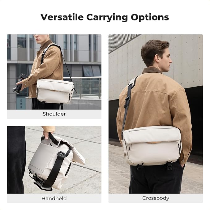 K&F CONCEPT Camera Sling Bag, 15L Camera Bags - Image 6