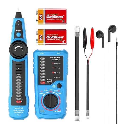 Network Cable Tester, Line Finder by Mastfuyi