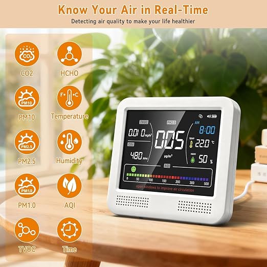 Indoor Air Quality Monitor 16-in-1 - Image 2