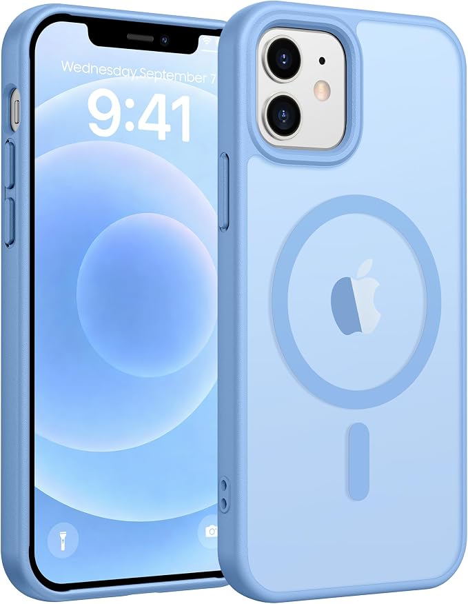 FNTCASE for iPhone 13 Mini Case: for iPhone 12 Mini Case Translucent Matte by FNTCASE