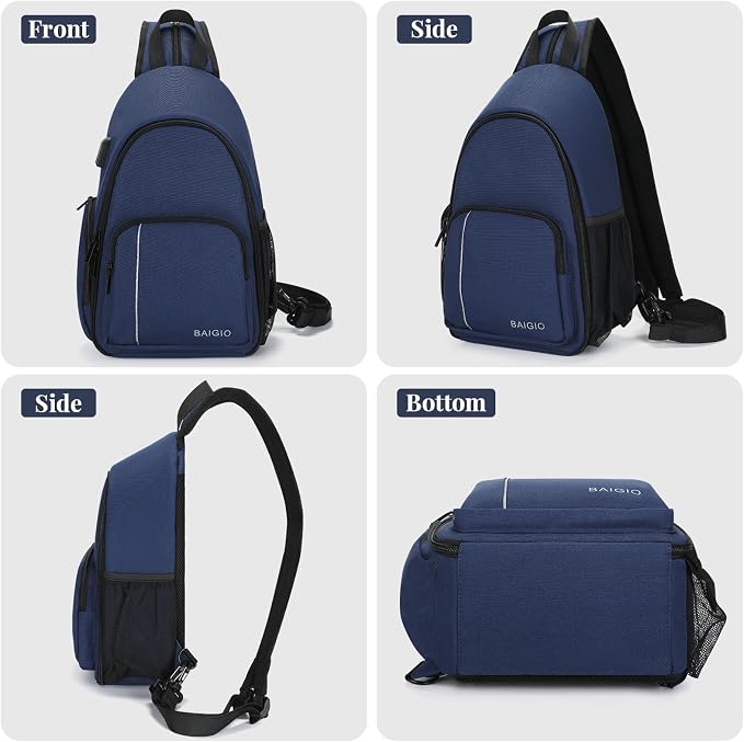 BAIGIO Camera Sling Bag Small Camera Backpack - Image 2