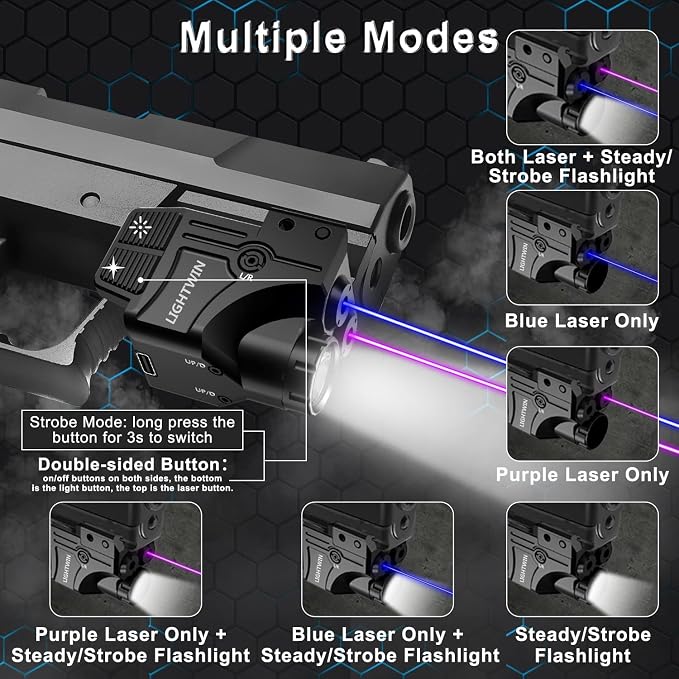 Red/Green/Blue/Purple Laser Beams - Image 4