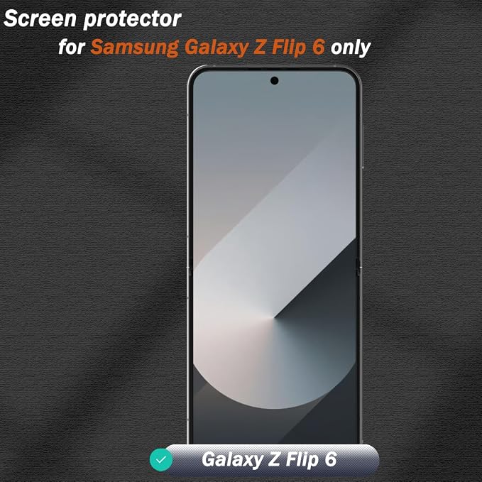 2 Pack Screen Protector for Samsung Galaxy Z Flip 6 Flexible TPU Film - Image 2