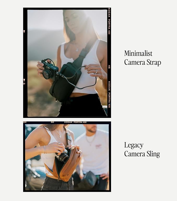 Evergreen Leather Camera Strap – Split Ring - Image 9