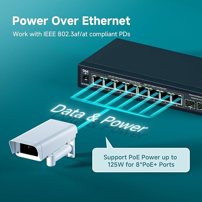 DBIT 10-Port Gigabit Network Switch - Image 2