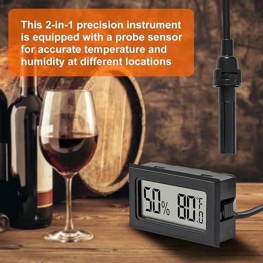 10Pcs Mini Digital Thermometer Hygrometer Gauge Indoor - Image 7